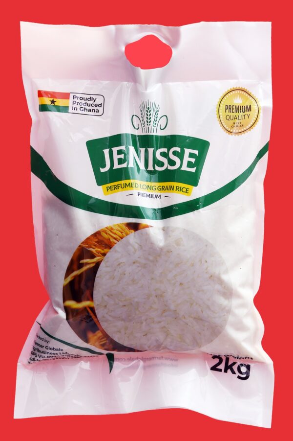 Jenisse Long Grain Rice 2kg (To order complete bulk order form)