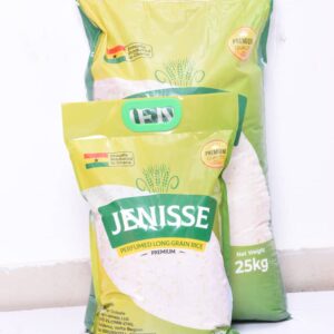 Jenisse Long Grain Rice 5x5Kg (To Order, complete bulk order form)