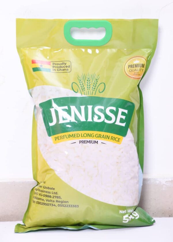 Jenisse Rice Long Grain 5kg (To order, complete bulk order form)